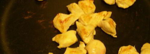 лапша с курицей и овощами по-сингапурски. Шаг 3