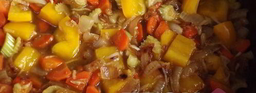 лапша удон с курицей и овощами. Шаг 3