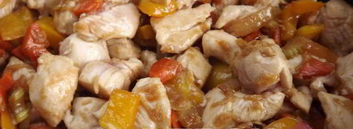 лапша удон с курицей и овощами. Шаг 5