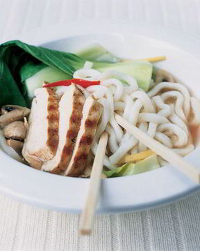 Лапша удон с курицей