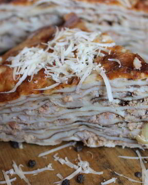 Блинная лазанья