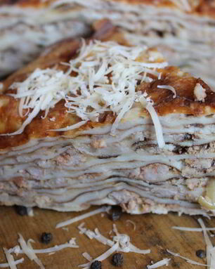 Блинная лазанья