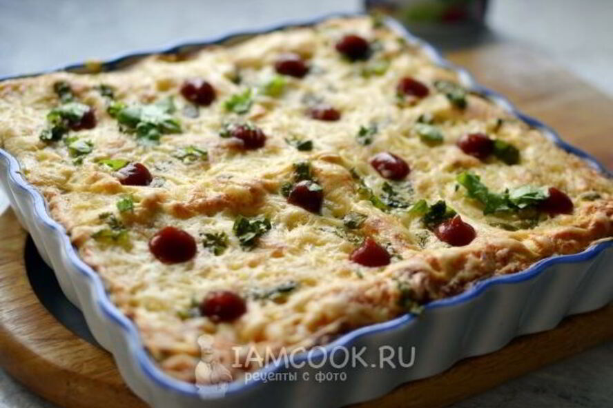 Рецепт итальянской лазанья с комбинированным фаршем