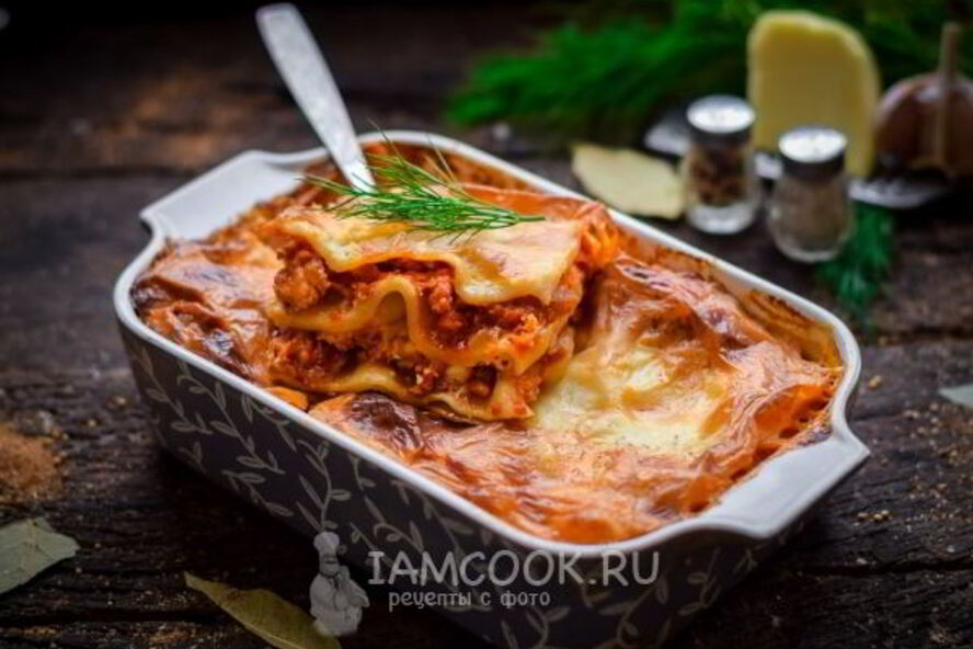 Рецепт итальянской лазанья