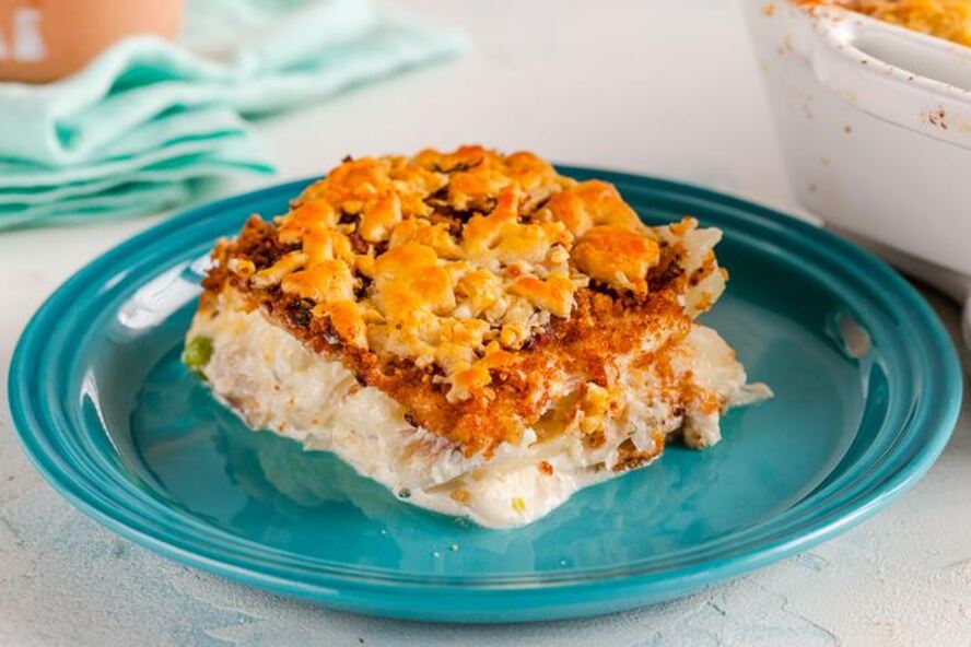 Рецепт лазаний из капусты с белой рыбой