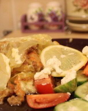 Лазанья из капусты