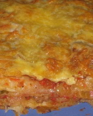 Лазанья из лаваша