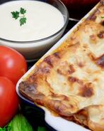 Лазанья классическая с соусом бешамель