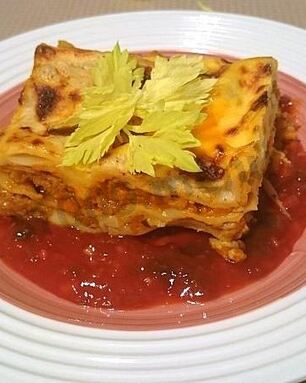 Лазанья мясная