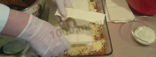 лазанья мясная. Шаг 9