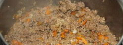 лазанья под соусом бешамель. Шаг 2