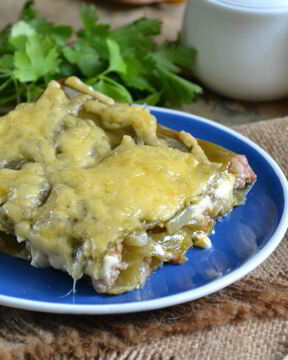 Лазанья с фаршем в духовке