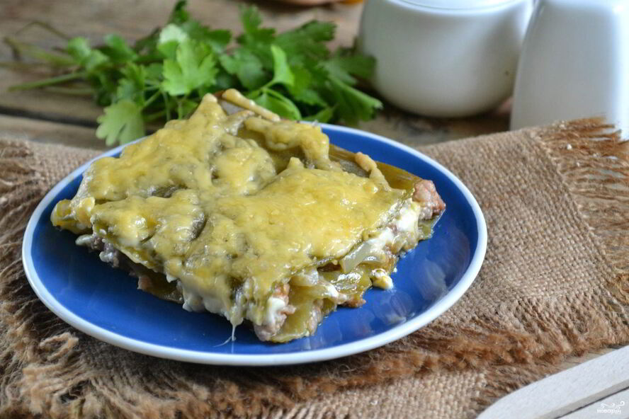 Рецепт лазаний с фаршем в духовке