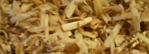 лазанья с грибами, луком-пореем и сыром чеддер. Шаг 5