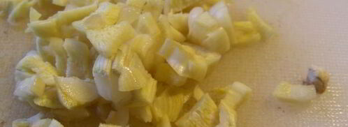 лазанья с грибами, луком-пореем и сыром чеддер. Шаг 6