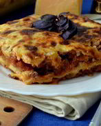 Лазанья с телятиной и сыром Джюгас