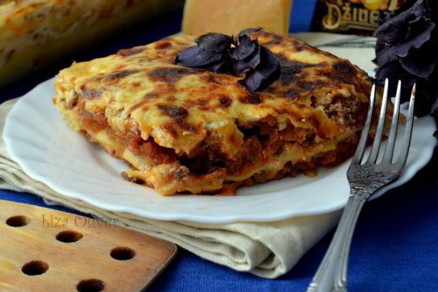 Рецепт лазаний с телятиной и сыром джюгас