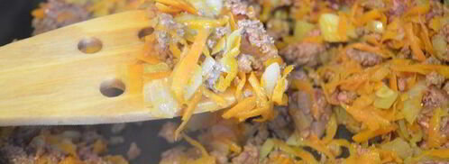 лазанья с телятиной и сыром джюгас. Шаг 3