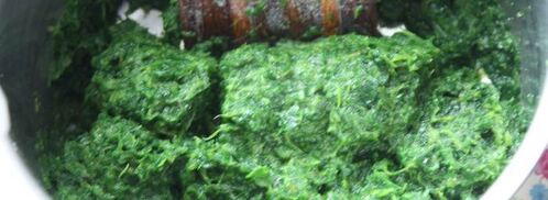 лазанья с тыквой и шпинатом под соусом из рикотты. Шаг 4