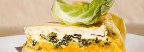 лазанья с тыквой, шпинатом и рикоттой. Шаг 7