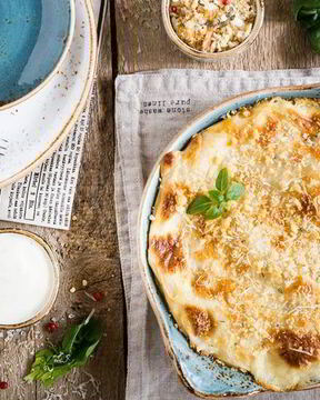 Лазанья с уткой