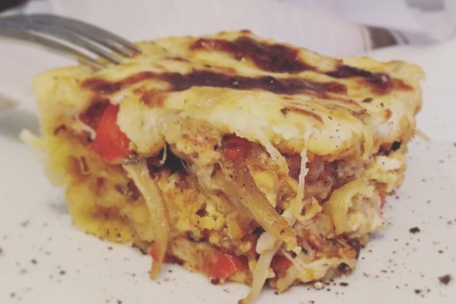 Рецепт лазаний с вешенками и адыгейским сыром под соусом бешамель