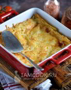 Лазанья со шпинатом
