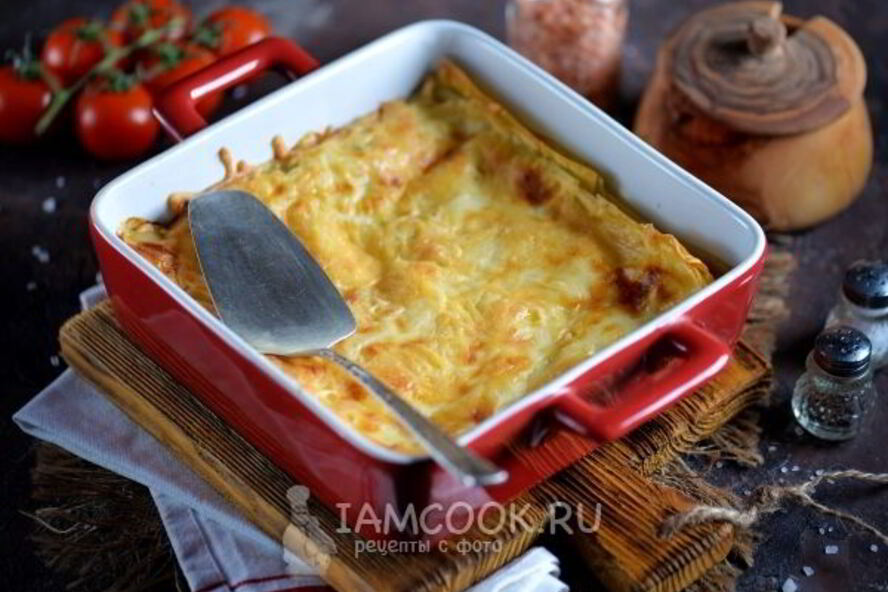 Рецепт лазаний со шпинатом