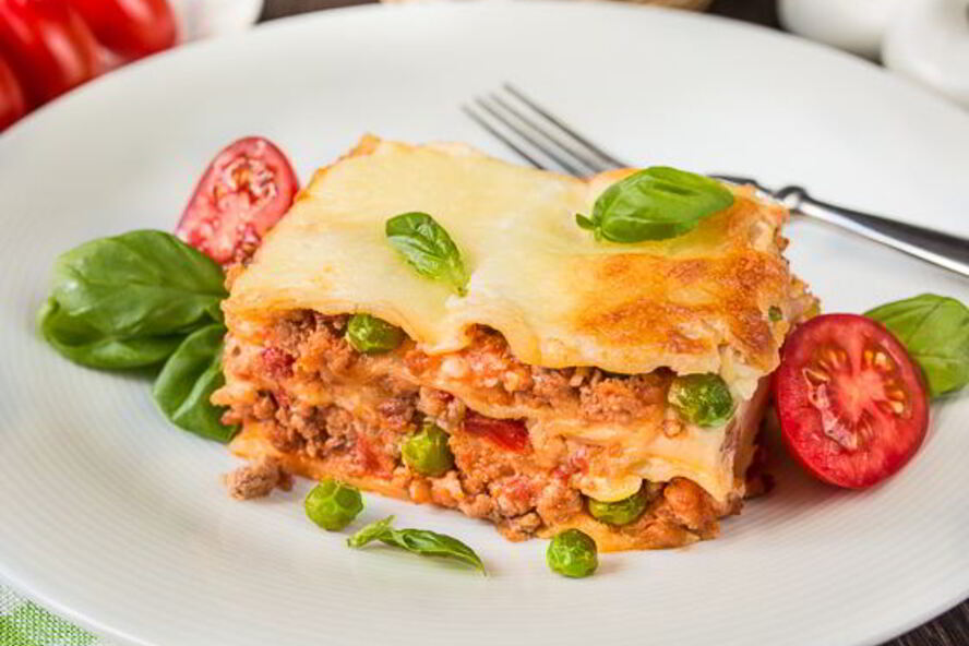 Рецепт лазаний со свининой и овощами