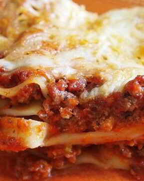 Лазанья со свининой