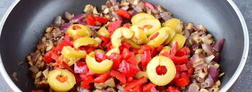 постная лазанья с грибами. Шаг 7