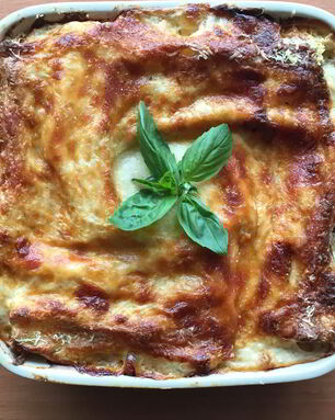 Каннеллони с рикоттой и шпинатом