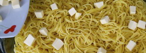 колобки из спагетти. Шаг 3