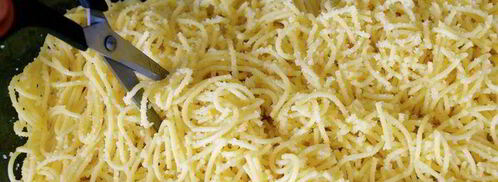 колобки из спагетти. Шаг 5