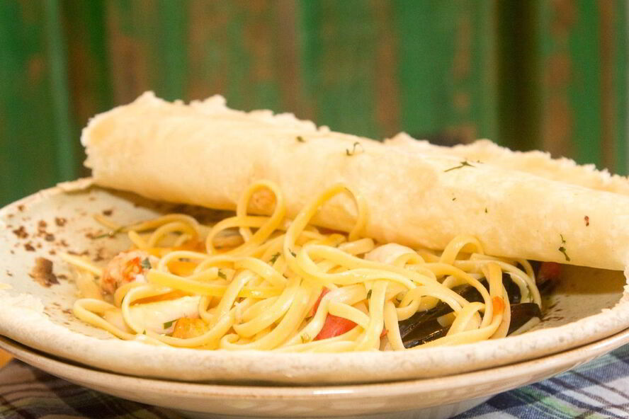 Рецепт лингвиней, запеченных под фокаччей