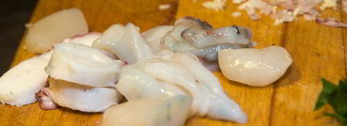 лингвини, запеченные под фокаччей. Шаг 2