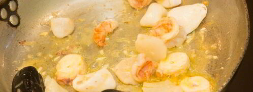 лингвини, запеченные под фокаччей. Шаг 3