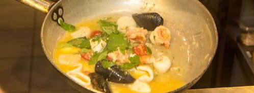 лингвини, запеченные под фокаччей. Шаг 4