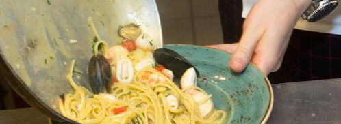 лингвини, запеченные под фокаччей. Шаг 5