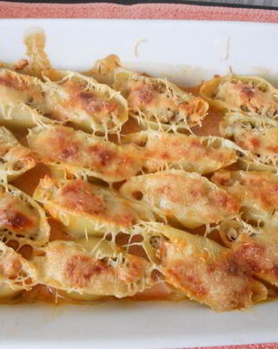 Макароны большие Ракушки с фаршем