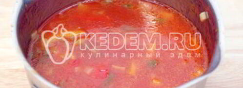 макароны перья с овощной подливой. Шаг 3