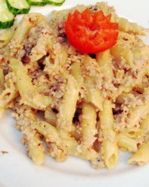 Макароны по флотски с фаршем