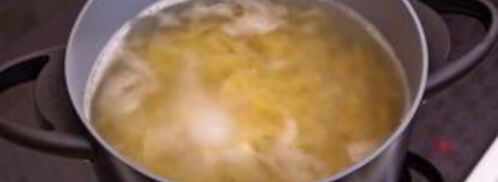 макароны с беконом, моцареллой и помидорами. Шаг 3