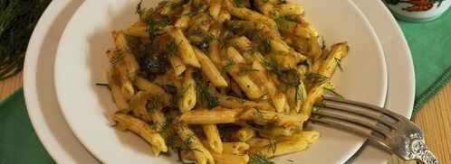 макароны с грибами. Шаг 9