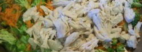 макароны с курицей в духовке. Шаг 3