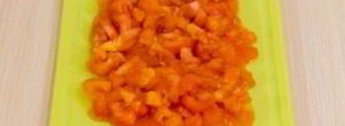 макароны с семгой и помидорами. Шаг 2