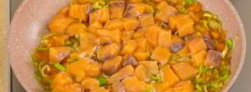 макароны с семгой и помидорами. Шаг 7