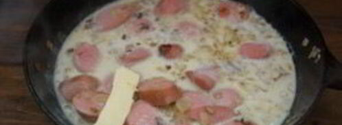 макароны с сосисками. Шаг 6