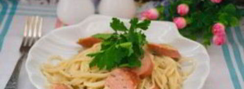 макароны с сосисками. Шаг 8