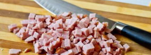 макароны с сыром и ветчиной. Шаг 5